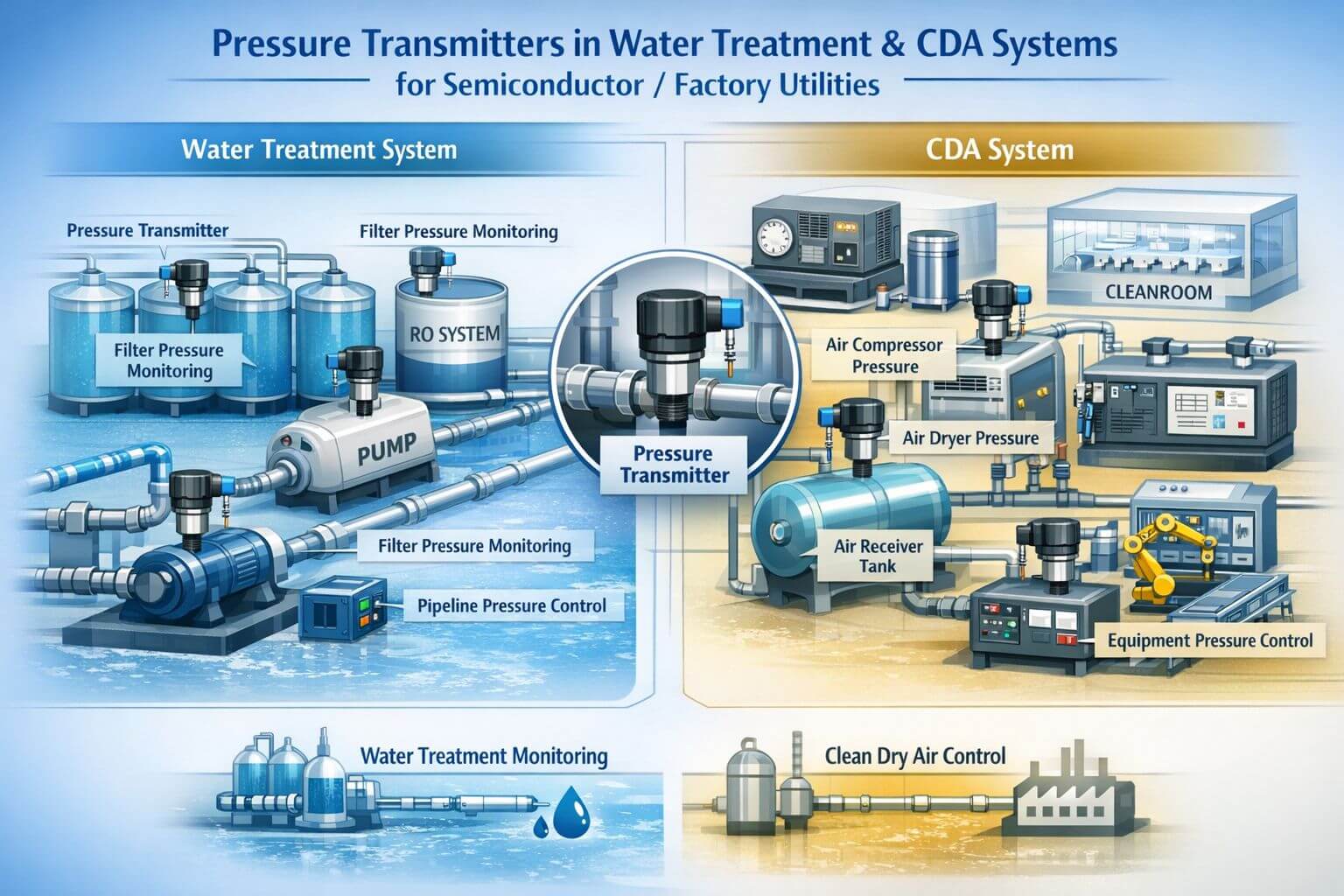 GW1 Pressure transmitter