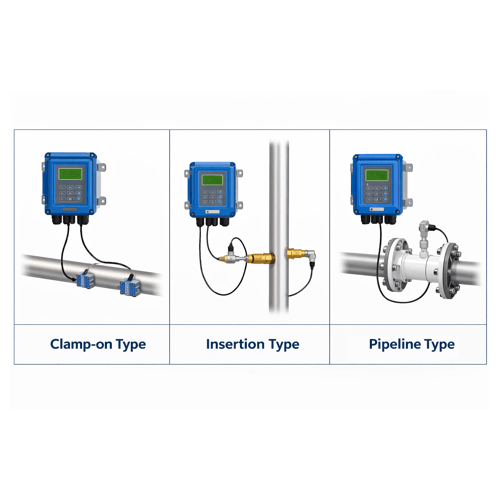 GW1 Ultrasonic flow meter -clamp-on/ insert t/pipeline type GW1 Ultrasonic flow meter -clamp-on/ insert t/pipeline type