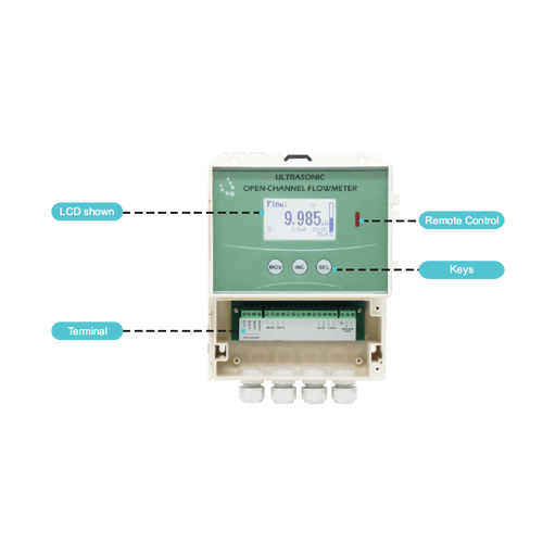 GW1 Ultrasonic Open Channel Flow Meter