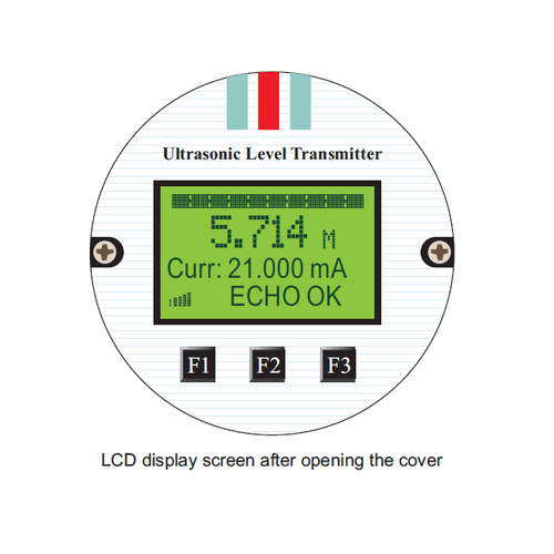 GW1 Ultrasonic Level Meter -Display